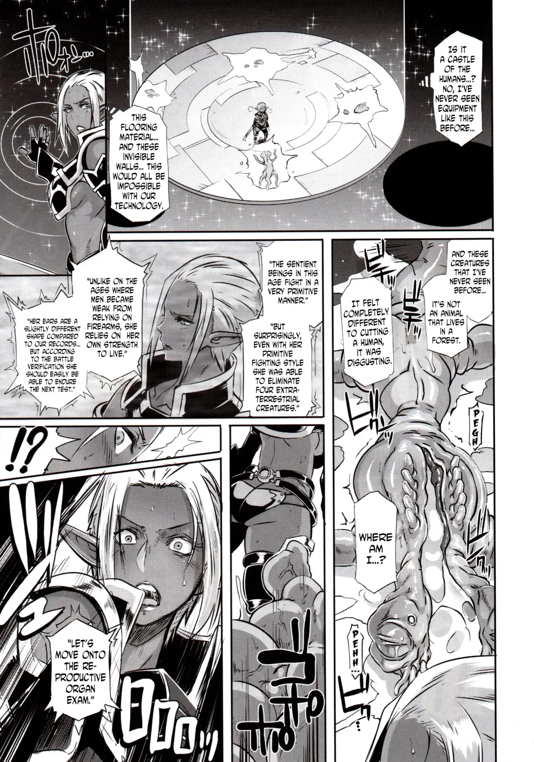 [Butcha-u] DARK ELF vs ALIEN (decensored) Fhentai - Page 8