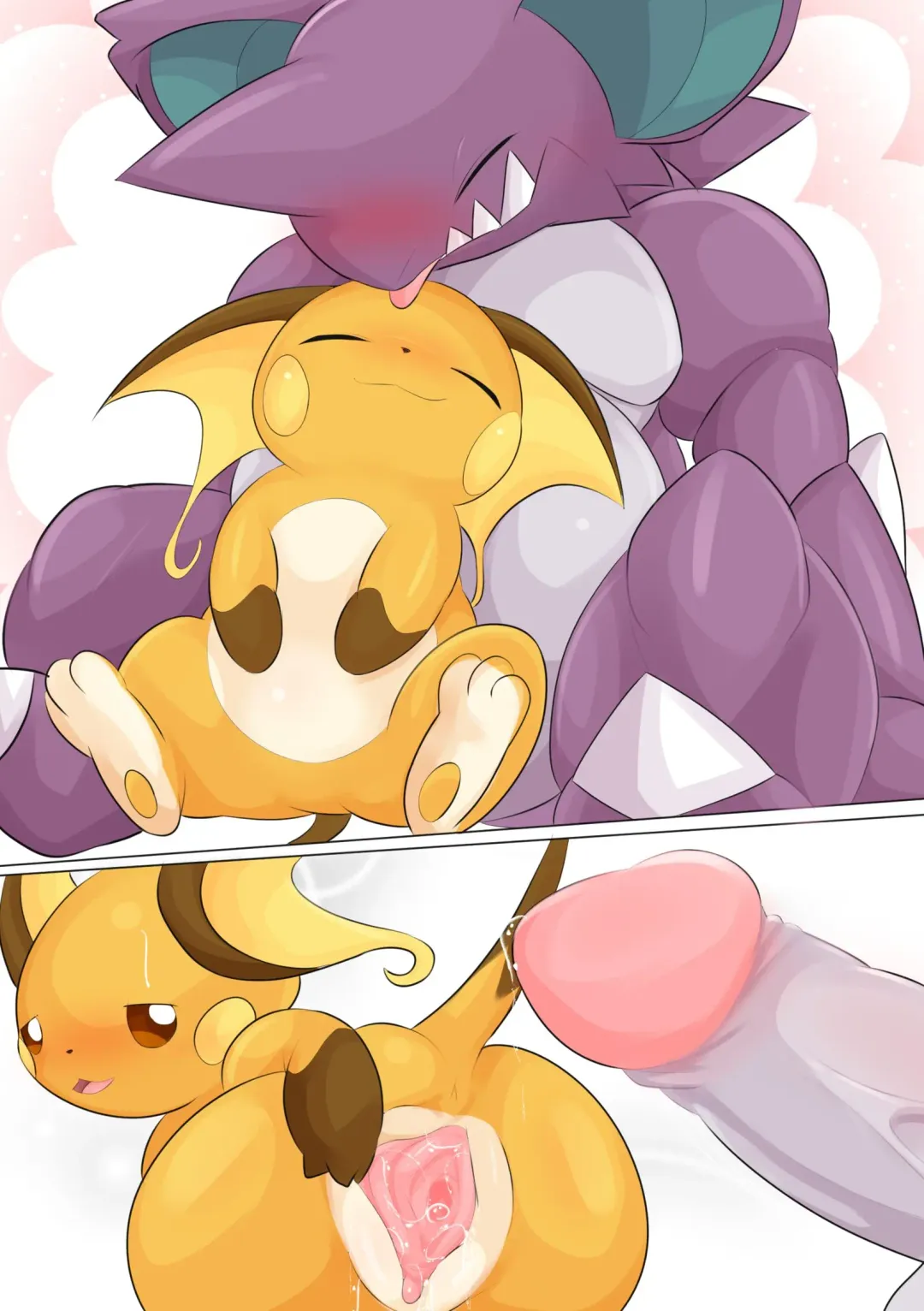 Nidoking x Raichu Fhentai - Page 1