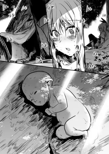 [Lefthand] Furtuneteller-chan who worry about Adventure-chan's unusual symptom and take a look at it and Adventure-chan who unknowingly got knock up and  give birth to demi-human child in distant land Fhentai - Page 9