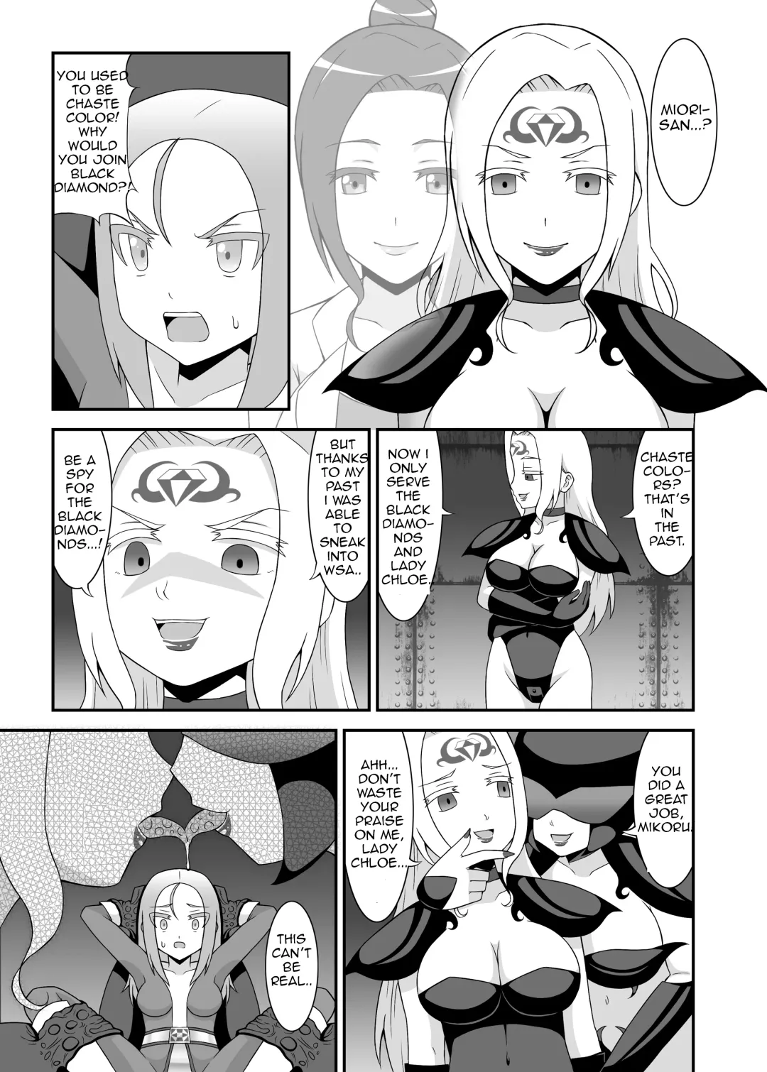 [Icelee] Teisou Sentai Virginal Colors Ch.1 | Chastity Sentai Chaste Colors Ch.1 Fhentai - Page 18