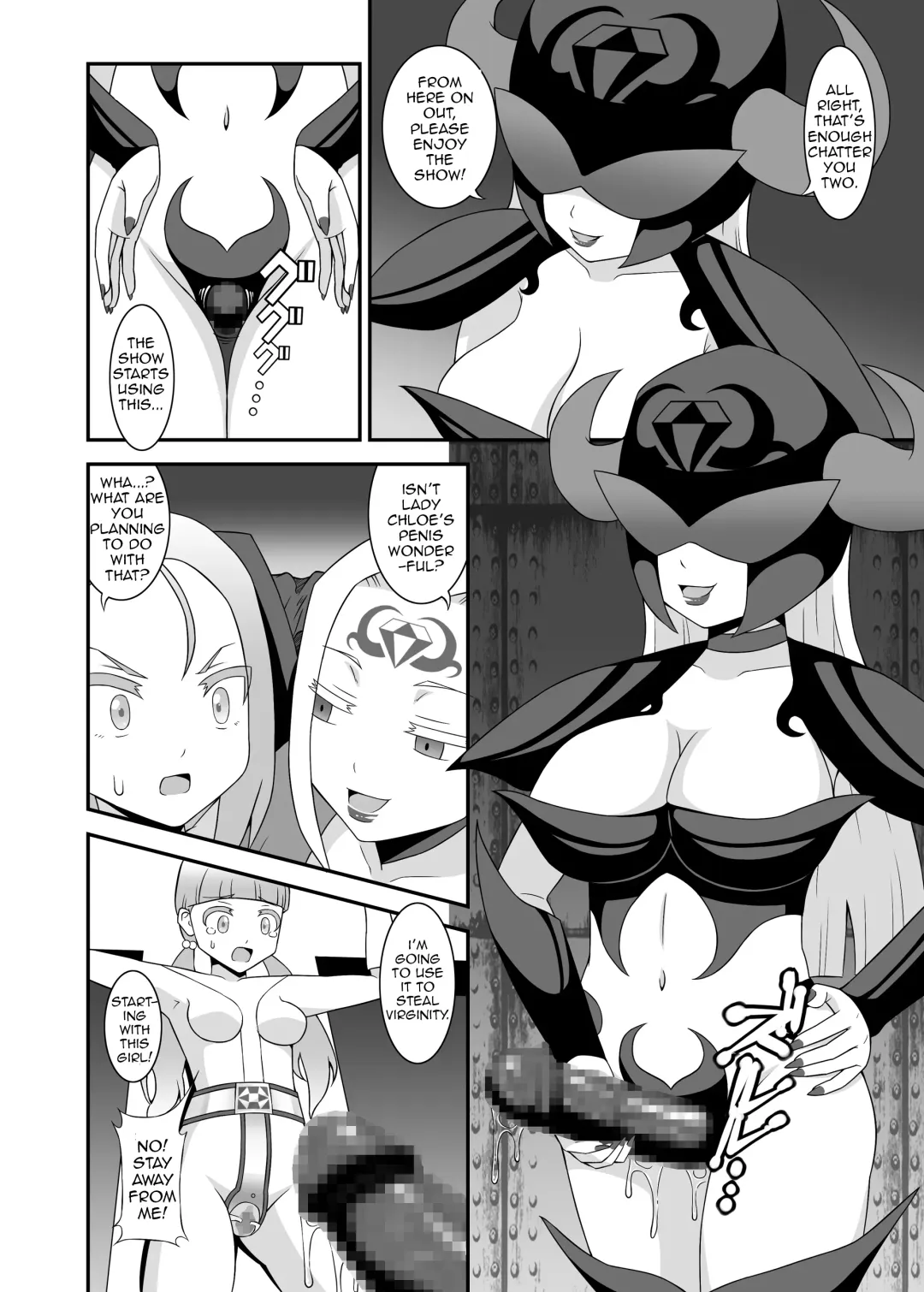 [Icelee] Teisou Sentai Virginal Colors Ch.1 | Chastity Sentai Chaste Colors Ch.1 Fhentai - Page 19