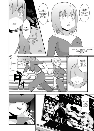 [Icelee] Teisou Sentai Virginal Colors Ch.1 | Chastity Sentai Chaste Colors Ch.1 Fhentai - Page 7