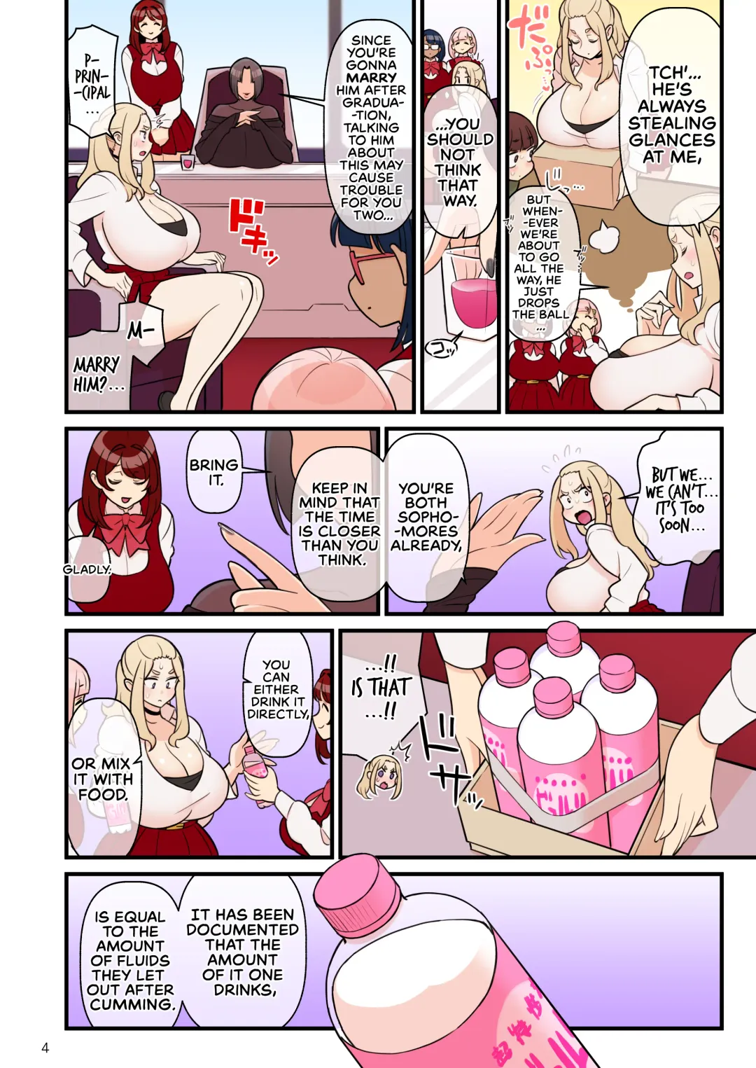 [Kakuzatou] Iinazuke Gakuen FILE: 02 "Futatabi Yuwaku" Hen | The Fiancé Academy FILE: 02 "Second Seduction" Fhentai - Page 5