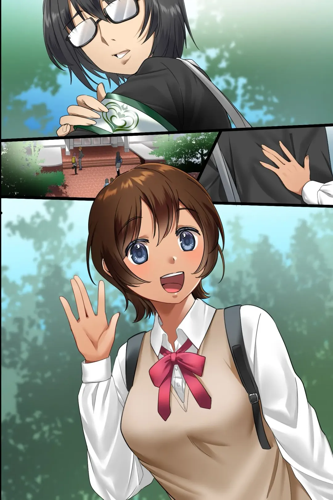 Saimin Wanshou o Tsukattara Gakuen ga Harem ni Natta! ~Aisatsu Fella, Jugyou de Rankou, Houkago Harem wa Atarimae~ Fhentai - Page 48