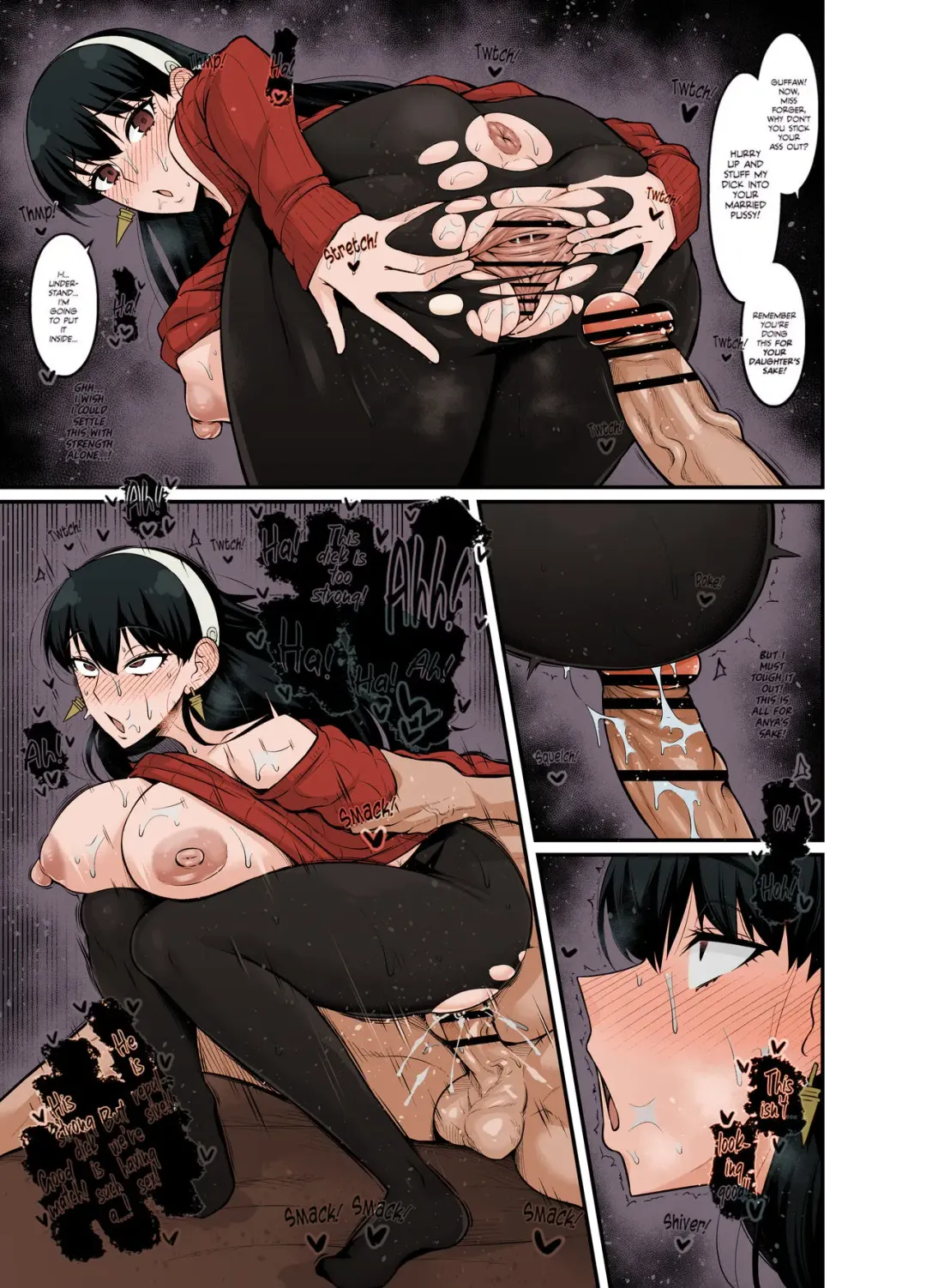 [Ankoman] Yor-san, Murdoch Sensei to... | Yor and Housemaster Murdoch Fhentai - Page 2