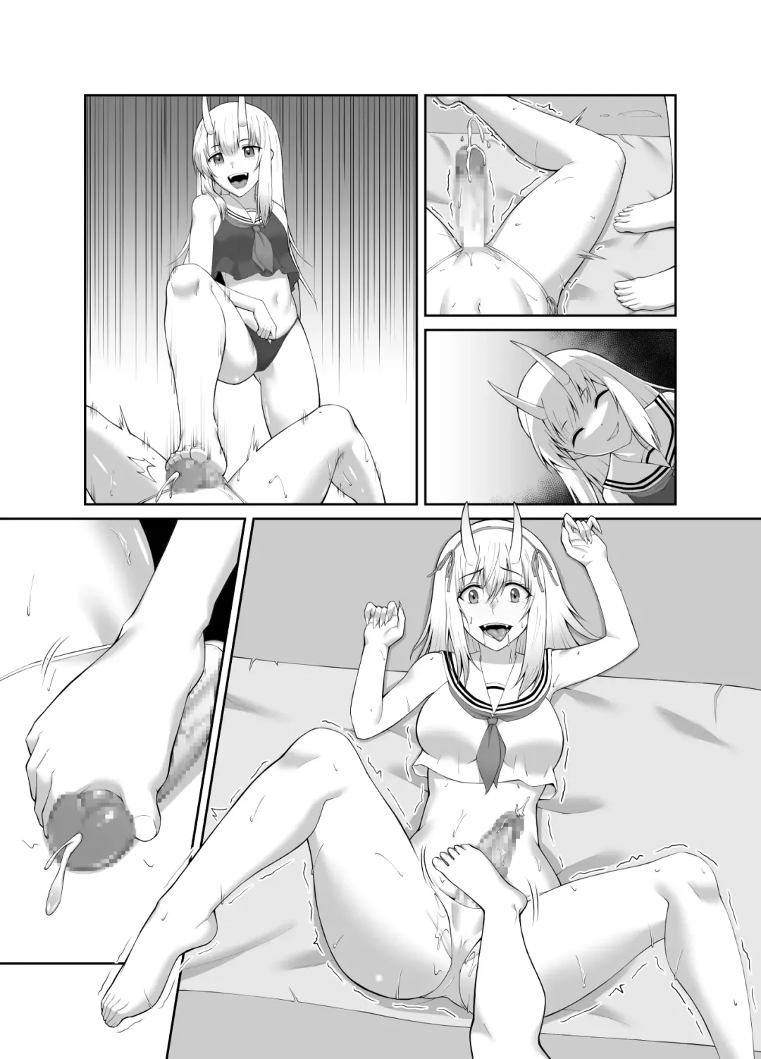 [Minase Yowkow] Taimashi Daraku Osen ~Futanari ni Ochita Taima Miko wa Inran Mesu Oni-ka~ | Suppressor Falls to Depravity ~Exterminator Miko Turns into a Slutty Futanari Oni~ Fhentai - Page 59