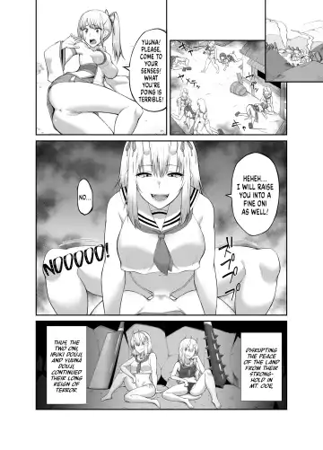 [Minase Yowkow] Taimashi Daraku Osen ~Futanari ni Ochita Taima Miko wa Inran Mesu Oni-ka~ | Suppressor Falls to Depravity ~Exterminator Miko Turns into a Slutty Futanari Oni~ Fhentai - Page 34