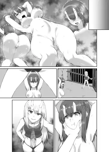 [Minase Yowkow] Taimashi Daraku Osen ~Futanari ni Ochita Taima Miko wa Inran Mesu Oni-ka~ | Suppressor Falls to Depravity ~Exterminator Miko Turns into a Slutty Futanari Oni~ Fhentai - Page 48