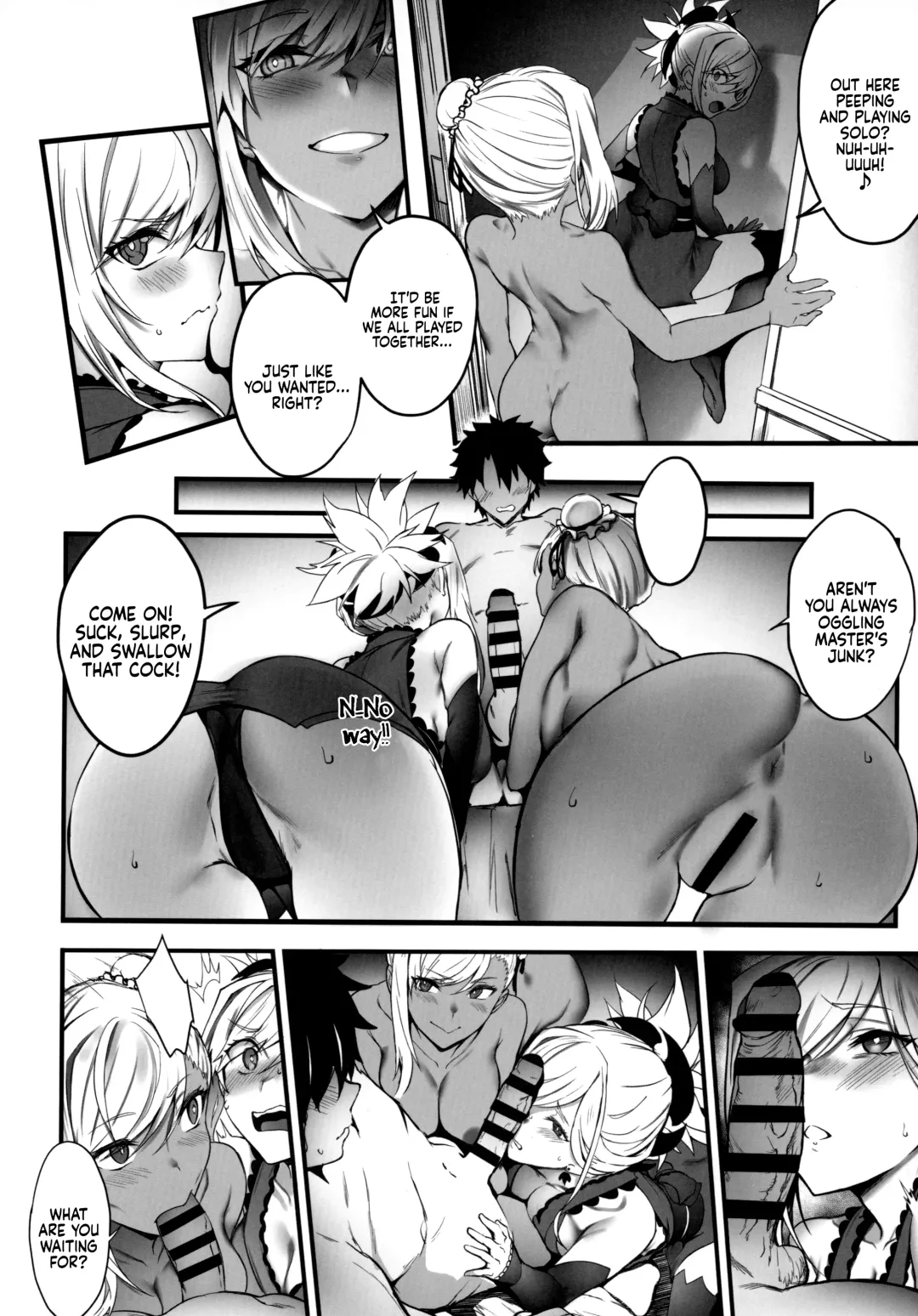 [Puyocha] Master no Benki wa kono Musashi | Master's Cumdump is the One and Only Musashi Fhentai - Page 12
