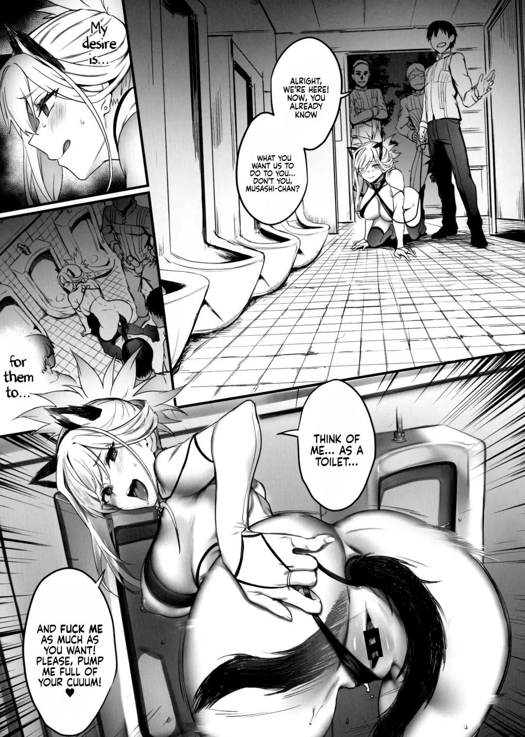 [Puyocha] Master no Benki wa kono Musashi | Master's Cumdump is the One and Only Musashi Fhentai - Page 18