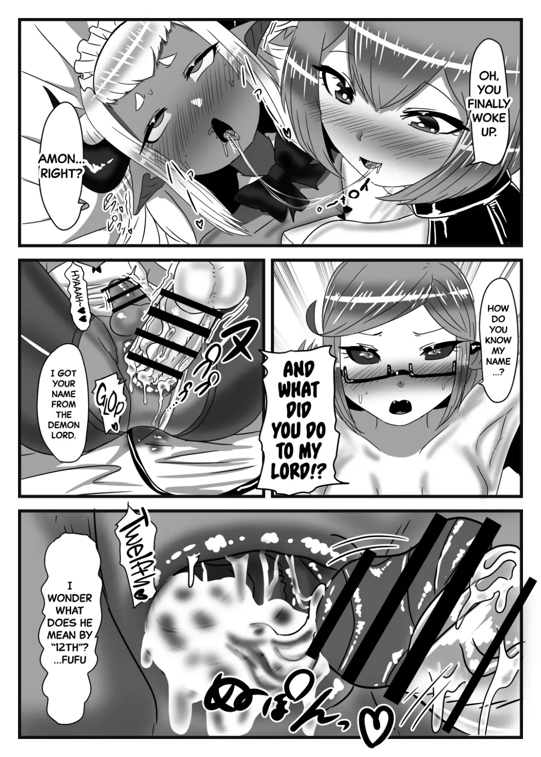 [Apacchi] Futanari Yuusha no Maou Rouraku 3 | The Futanari Hero's Allurement of The Demon Lord 3 Fhentai - Page 8