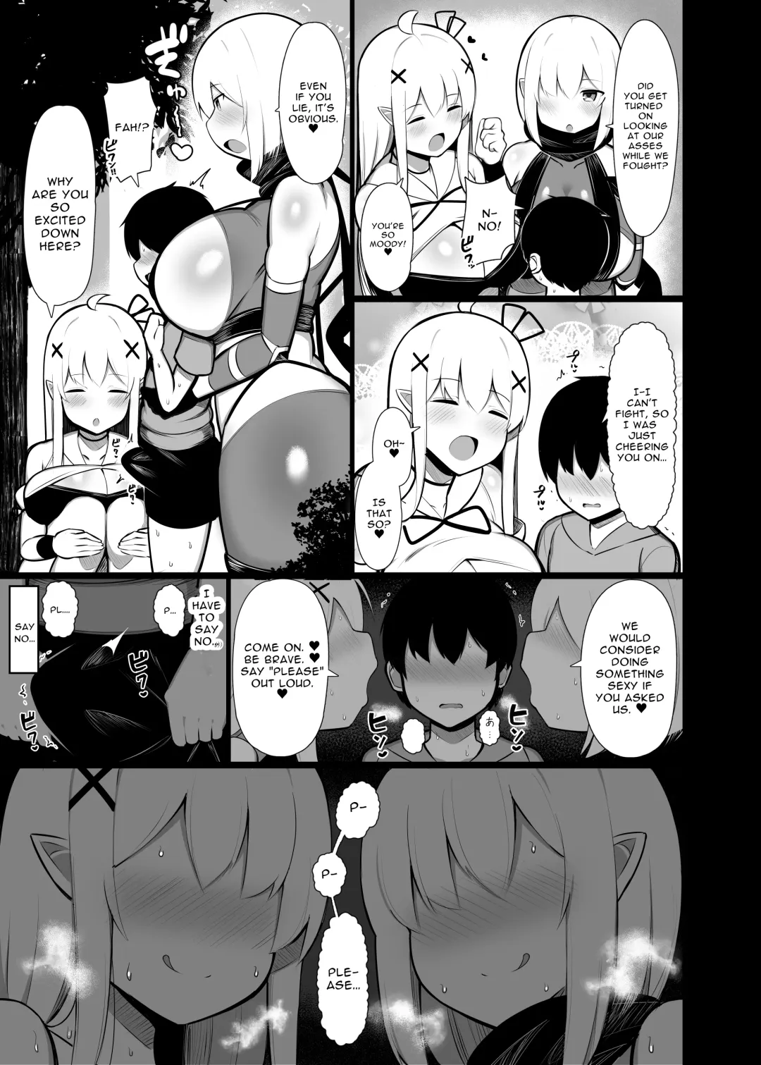 [Jakko] Hirotta Sute Elf-tachi ni Dekiai Sarete Shikareru made no Hanashi | Loved and Dominated by the Abandoned Elves I Saved Fhentai - Page 33