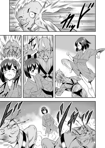 [Haracock] Onigashima Nyotaika Shiiku -Oni no Anego wa Otokonoko o Toraeta- Sono 1 Fhentai - Page 11