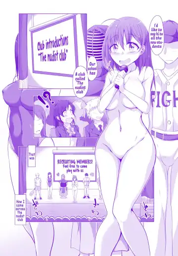 Read [Takenoko Maru] Zenrabu ni Youkoso! | Welcome to the Nudist Club! - Fhentai