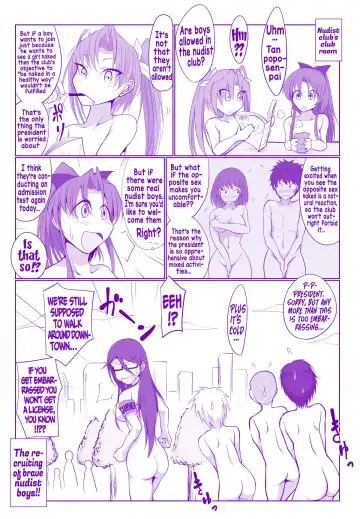 [Takenoko Maru] Zenrabu ni Youkoso! | Welcome to the Nudist Club! Fhentai - Page 14