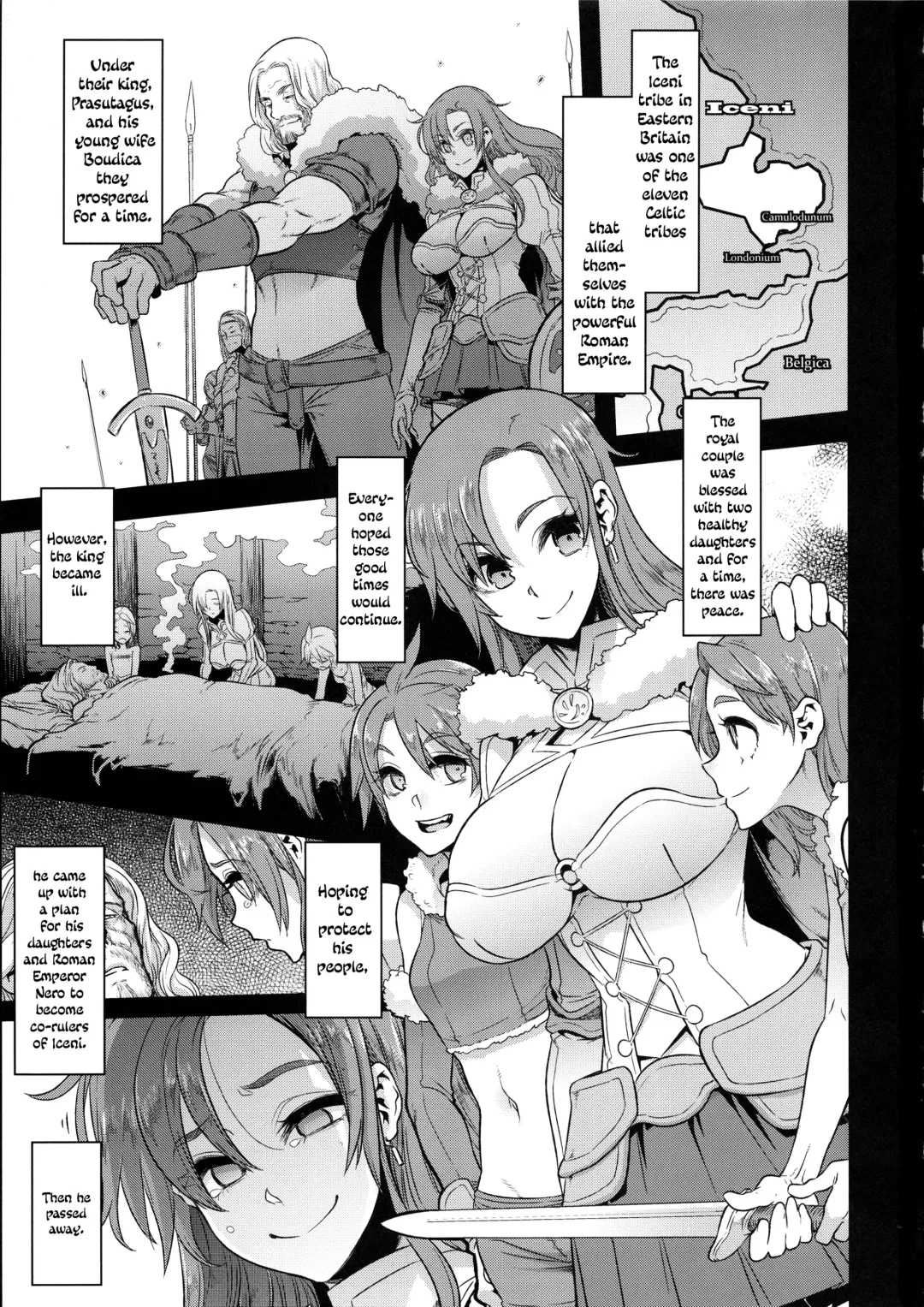 [Shindol] BOUDICA -Yakusoku Sarezaru Shouri no Joou- | The Queen of Victory Who Never Compromises (Fate/Grand Order) [English]] Fhentai - Page 2