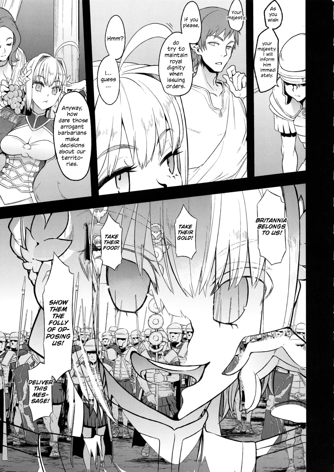 [Shindol] BOUDICA -Yakusoku Sarezaru Shouri no Joou- | The Queen of Victory Who Never Compromises (Fate/Grand Order) [English]] Fhentai - Page 4