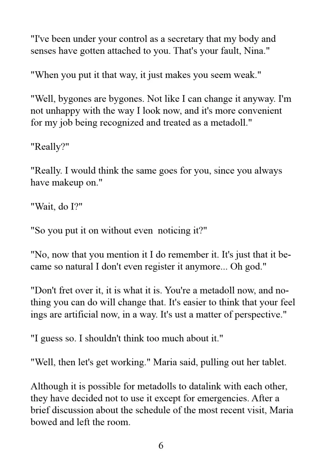 [Reitou Mikan] Metadoll NINA Ver.2.0 ~Elite Shain ga Sexaroid Gitai de Zecchou Kuppuku~ Fhentai - Page 64