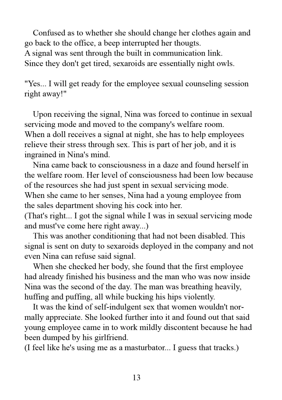 [Reitou Mikan] Metadoll NINA Ver.2.0 ~Elite Shain ga Sexaroid Gitai de Zecchou Kuppuku~ Fhentai - Page 71