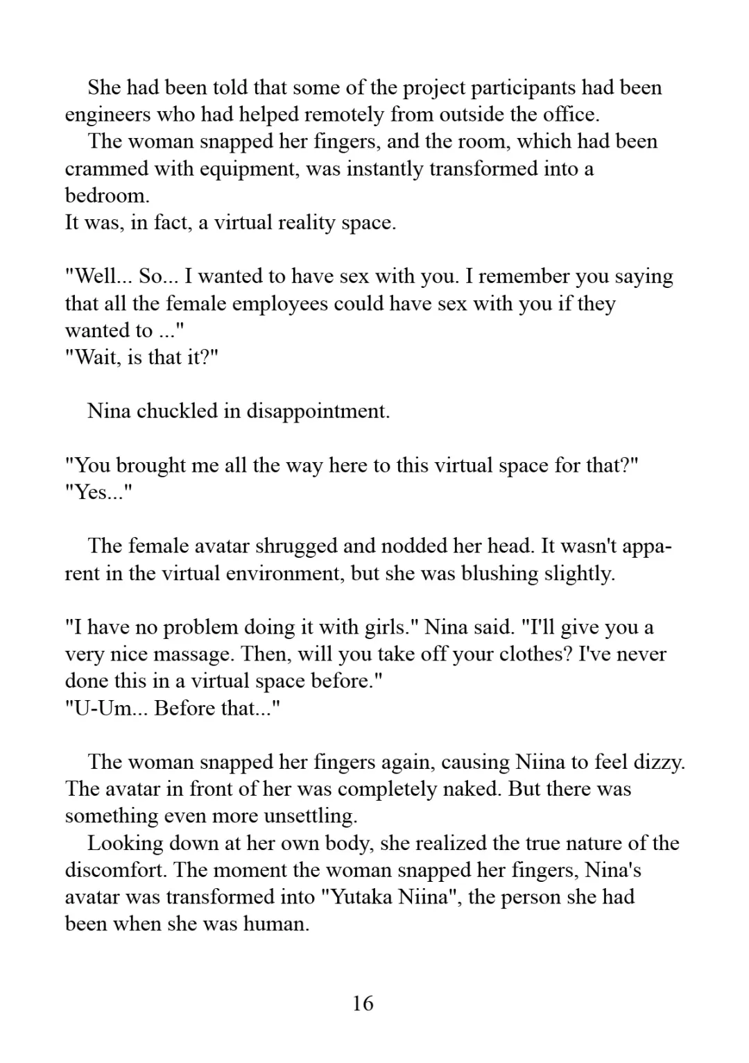 [Reitou Mikan] Metadoll NINA Ver.2.0 ~Elite Shain ga Sexaroid Gitai de Zecchou Kuppuku~ Fhentai - Page 74