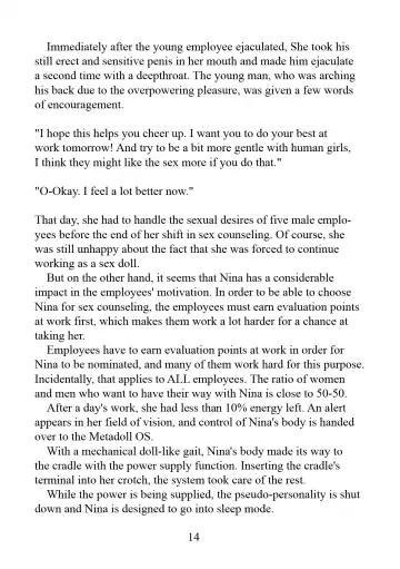 [Reitou Mikan] Metadoll NINA Ver.2.0 ~Elite Shain ga Sexaroid Gitai de Zecchou Kuppuku~ Fhentai - Page 72