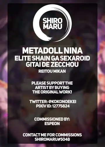 [Reitou Mikan] Metadoll NINA Ver.2.0 ~Elite Shain ga Sexaroid Gitai de Zecchou Kuppuku~ Fhentai - Page 77