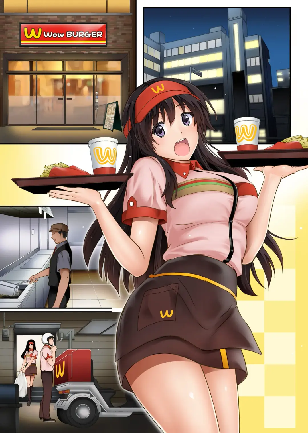 [Izumi - Reizei] Kare to Watashi to Tenchou no Shinya Kinmu 1 Ver. 1.02 Fhentai - Page 61