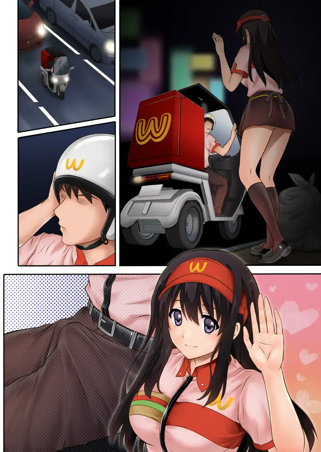 [Izumi - Reizei] Kare to Watashi to Tenchou no Shinya Kinmu 1 Ver. 1.02 Fhentai - Page 62