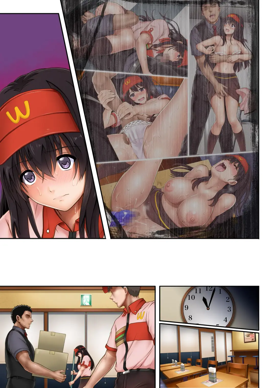 [Izumi - Reizei] Kare to Watashi to Tenchou no Shinya Kinmu 3 Fhentai - Page 73