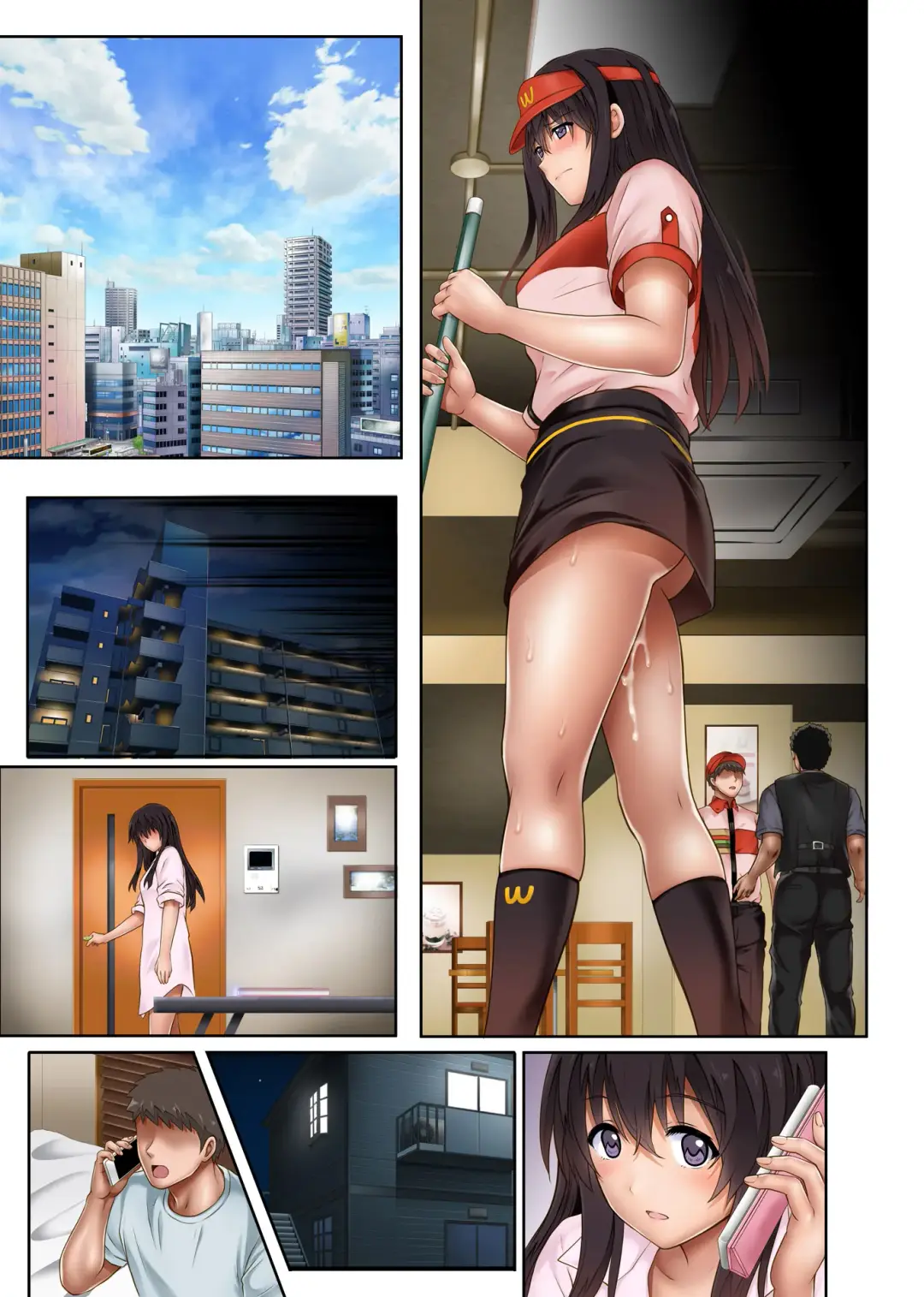 [Izumi - Reizei] Kare to Watashi to Tenchou no Shinya Kinmu 3 Fhentai - Page 85