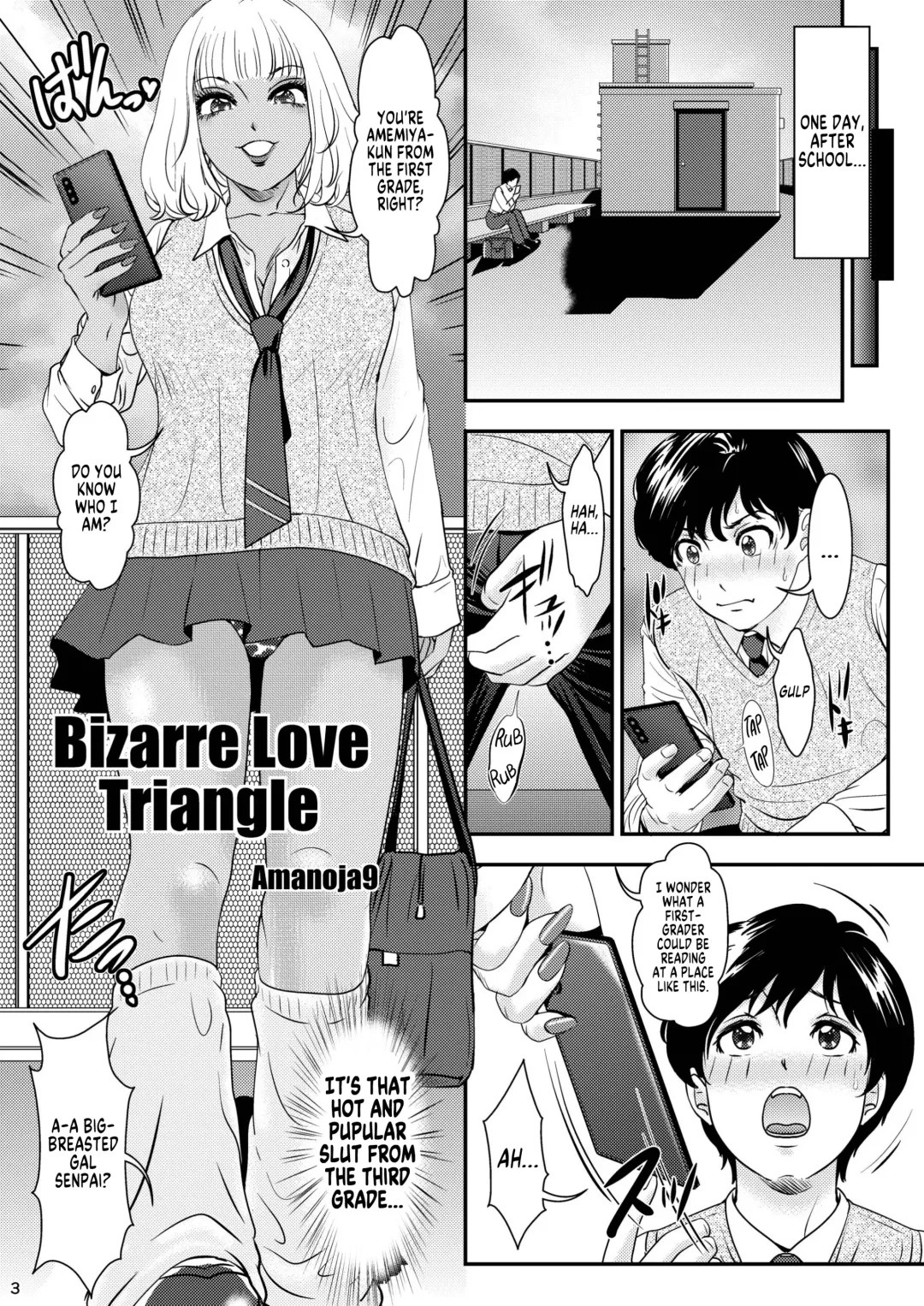[The Amanoja9] BEHAVIOUR+21 ~Bizarre Love Triangle~ Fhentai - Page 3