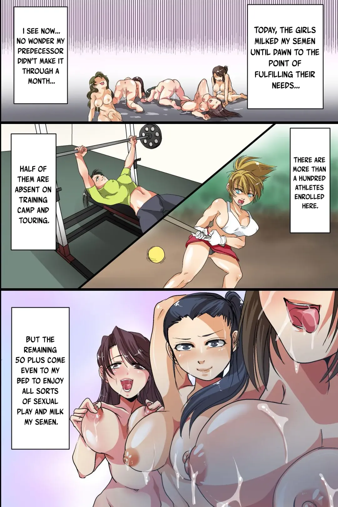 Sports Bakari Shite Iru Onna-tachi wa Yokkyuu Fuman de Nikubou ni Uete Iru to Iu Uwasa wa Hontou datta | The rumor about women who only focus on sports being Sexually frustrated and lusting for cock turned out to be true Fhentai - Page 32