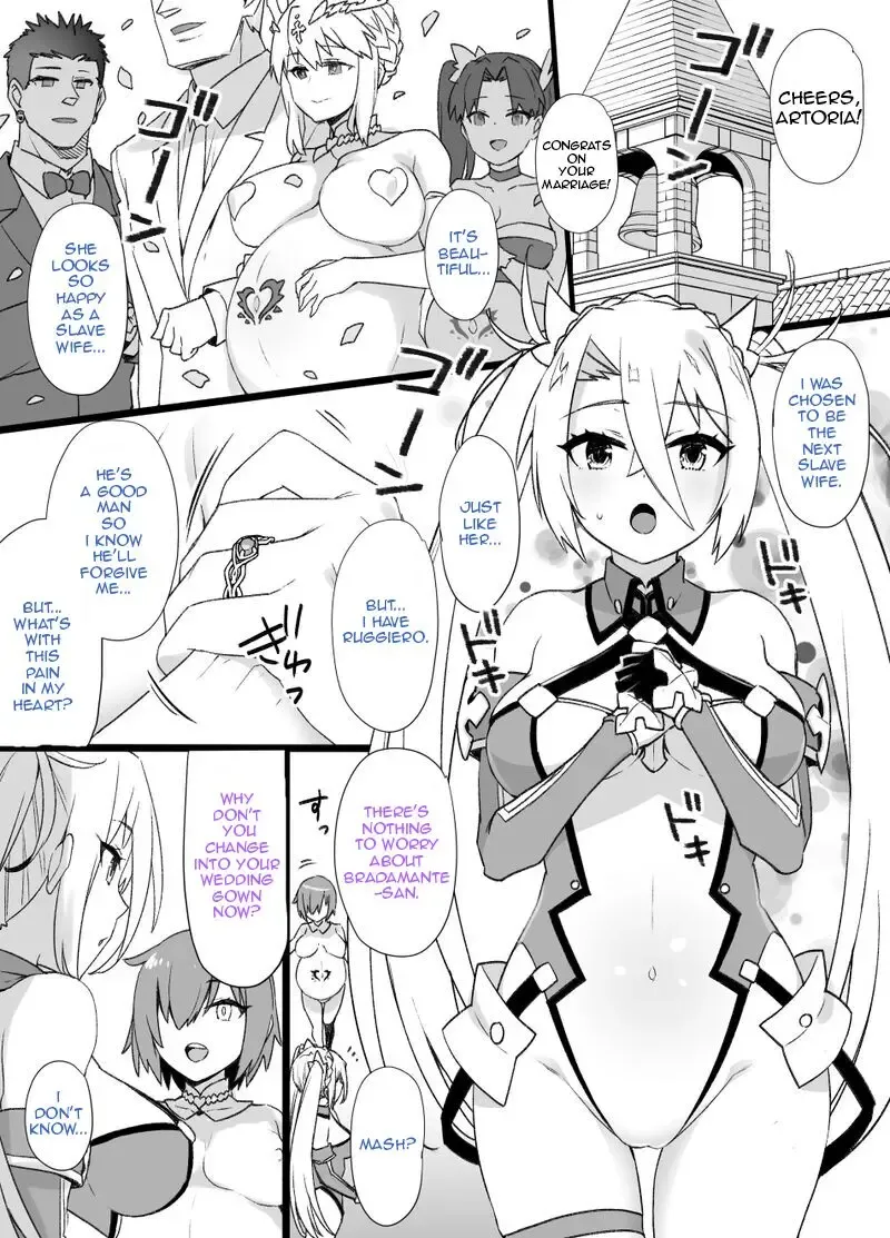 [Kusayarou] FGO Slave Wife Bradamante Fhentai - Page 2