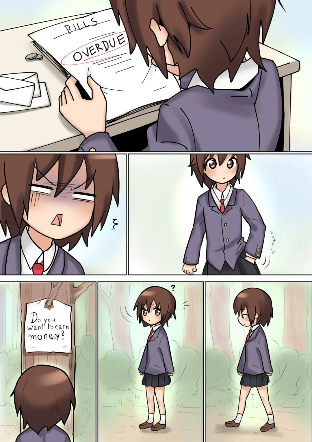Yasuna visits Marushamo | Ясуна в гостях у Марушамо Fhentai - Page 1