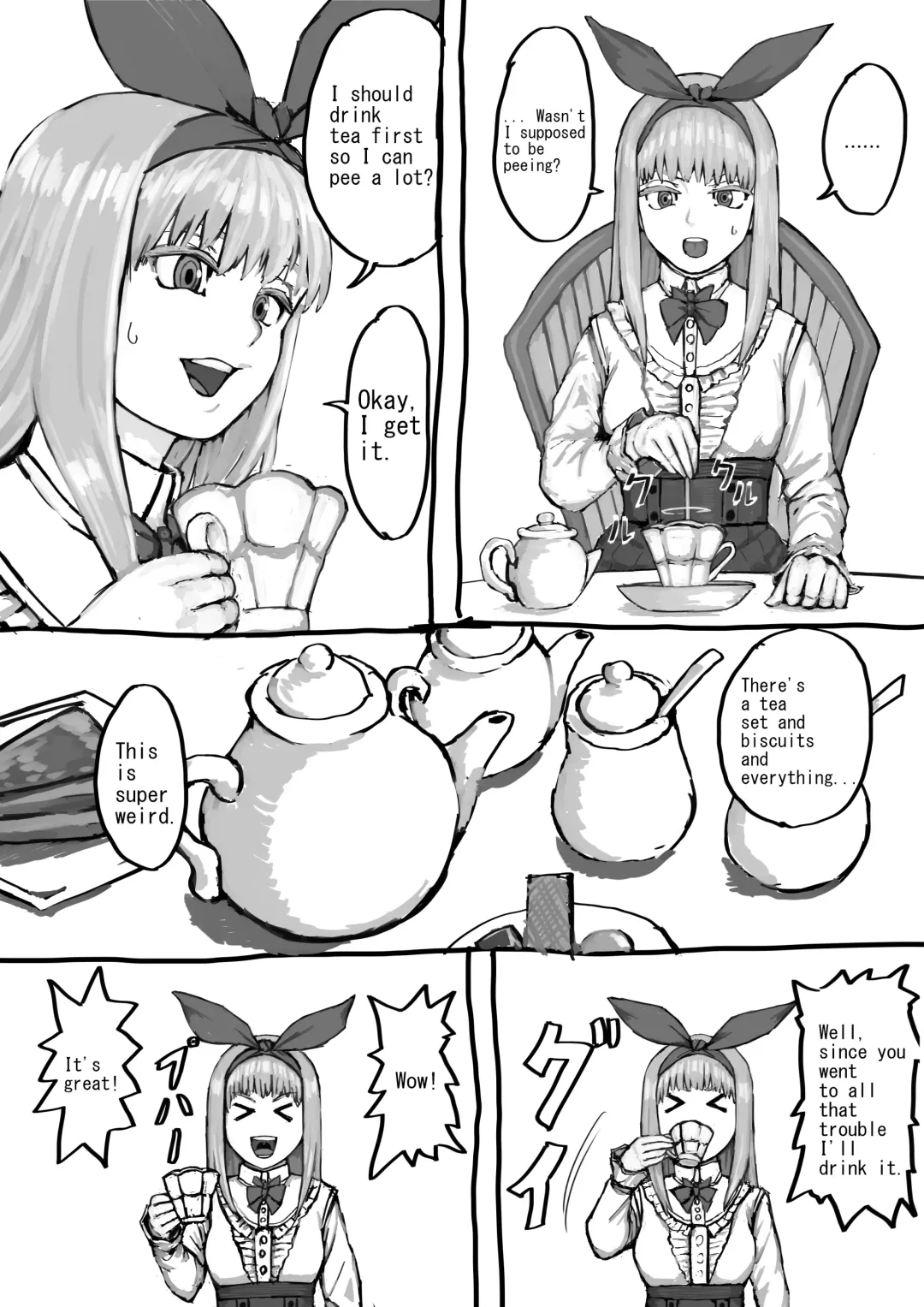 [Dodomesu3sei] Panie-chan ga Nuigurumi ni Oshikko suru Hanashi Fhentai - Page 4