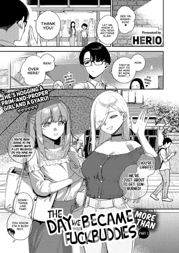 Read [Herio] Bokura ga SeFri ja Nakunaru Hi -Zenpen- | The Day We Became More Than Fuckbuddies - Part 1 - Fhentai