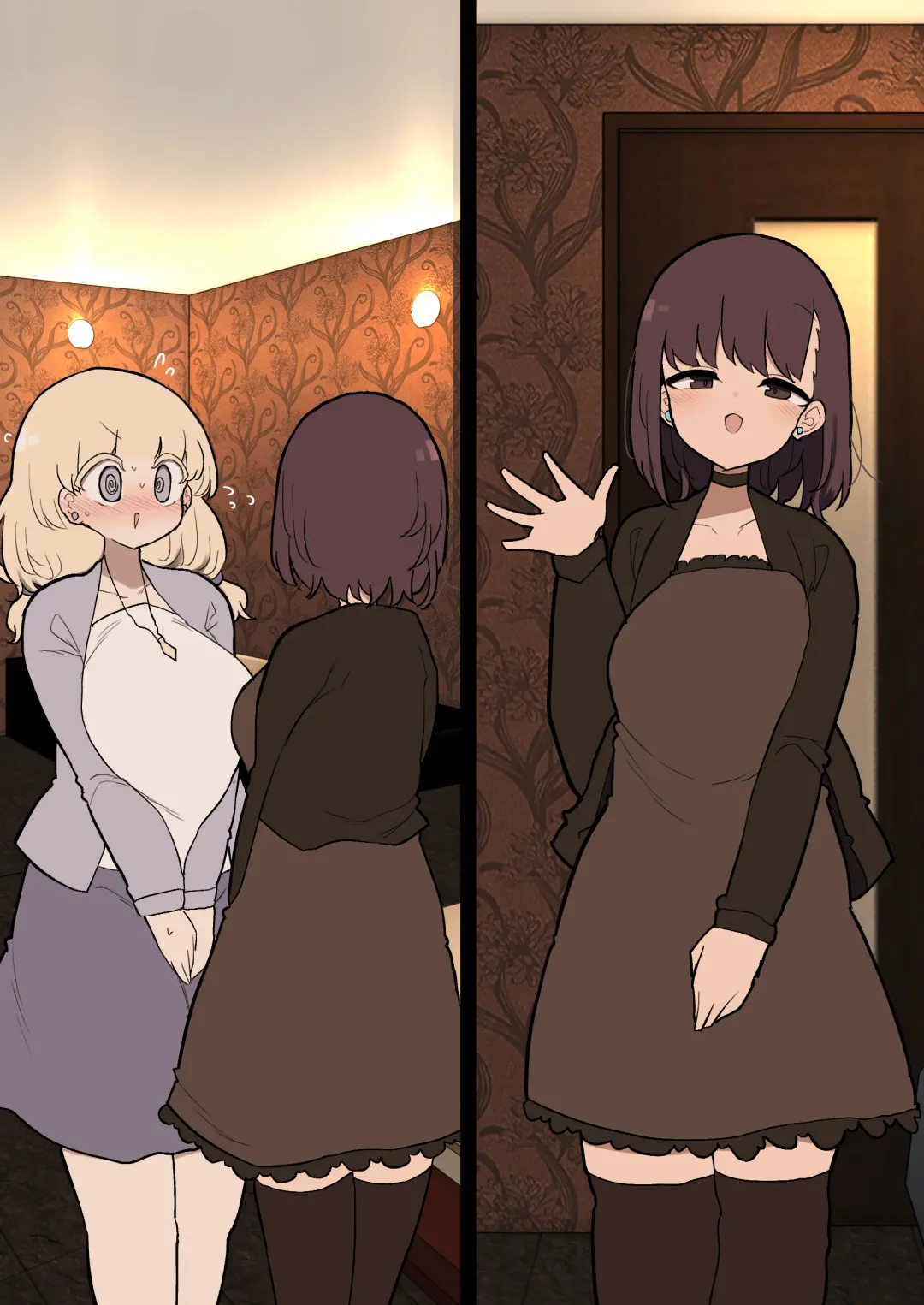 [Momomo - Momomo Gasshuukoku] DeliHeal de Futanari Ikemen Onee-san to Koumon Seikou Suru 38-sai Komochi Mama Anal Fhentai - Page 25