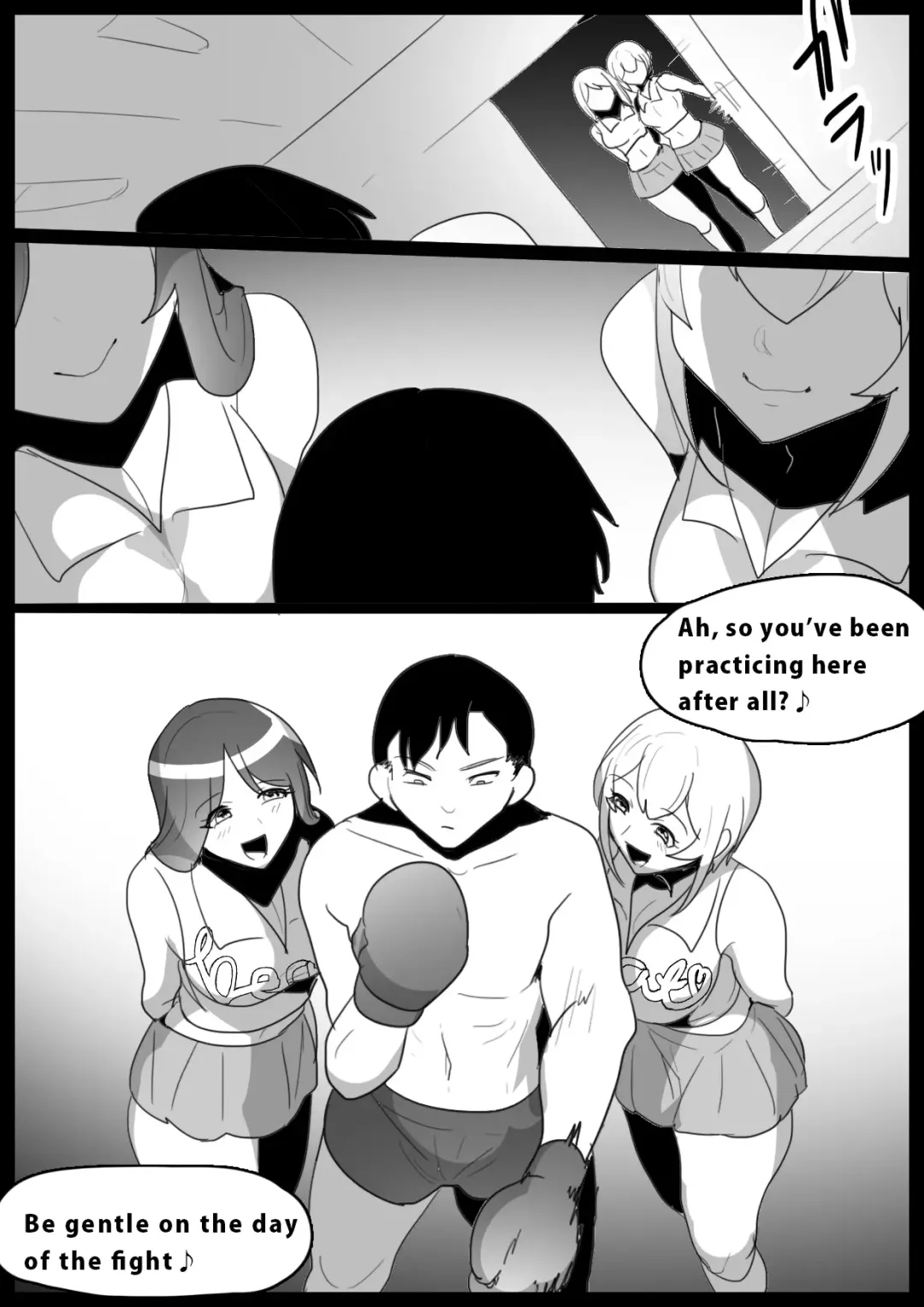 [Toppogi] Cheerleader Joshi ni Mazo Ochi Saserarete, Senzoku Sandbag to Shite Umarekawatta Hanashi | Cheerleaders Corrupt Me Into Their Masochistic Sandbag Fhentai - Page 7