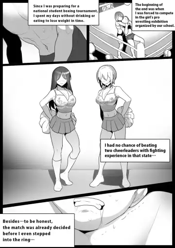 [Toppogi] Cheerleader Joshi ni Mazo Ochi Saserarete, Senzoku Sandbag to Shite Umarekawatta Hanashi | Cheerleaders Corrupt Me Into Their Masochistic Sandbag Fhentai - Page 2