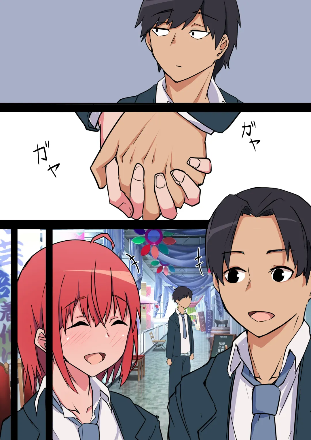 Shuugaku Ryokou-chuu, Kareshi to Naisho Ecchi Shitetara Osananajimi ni Barete Netorareru Hanashi Fhentai - Page 9