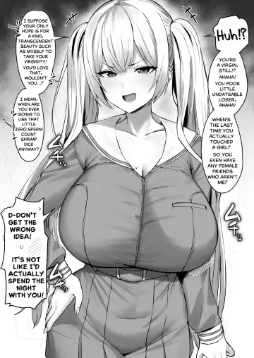 Read [Hotate-chan] Katte ni Doutei to Kanchigai shite kuru Kotekote no Tsundere Kinpatsu Twintail | Tsuper Tsundere Twintail Blonde Mistakes You as a Virgin - Fhentai