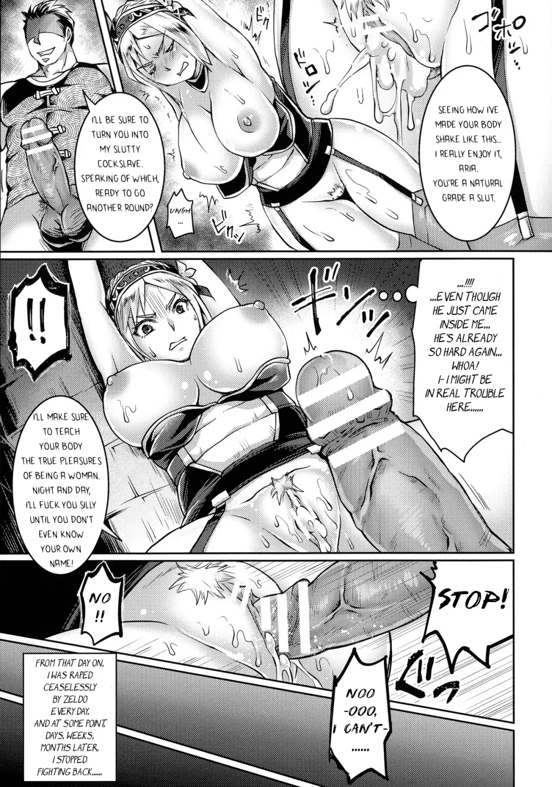 [Tomto] Uragiri no Onna Kishi Aria | Traitorous Female Knight Aria Fhentai - Page 13