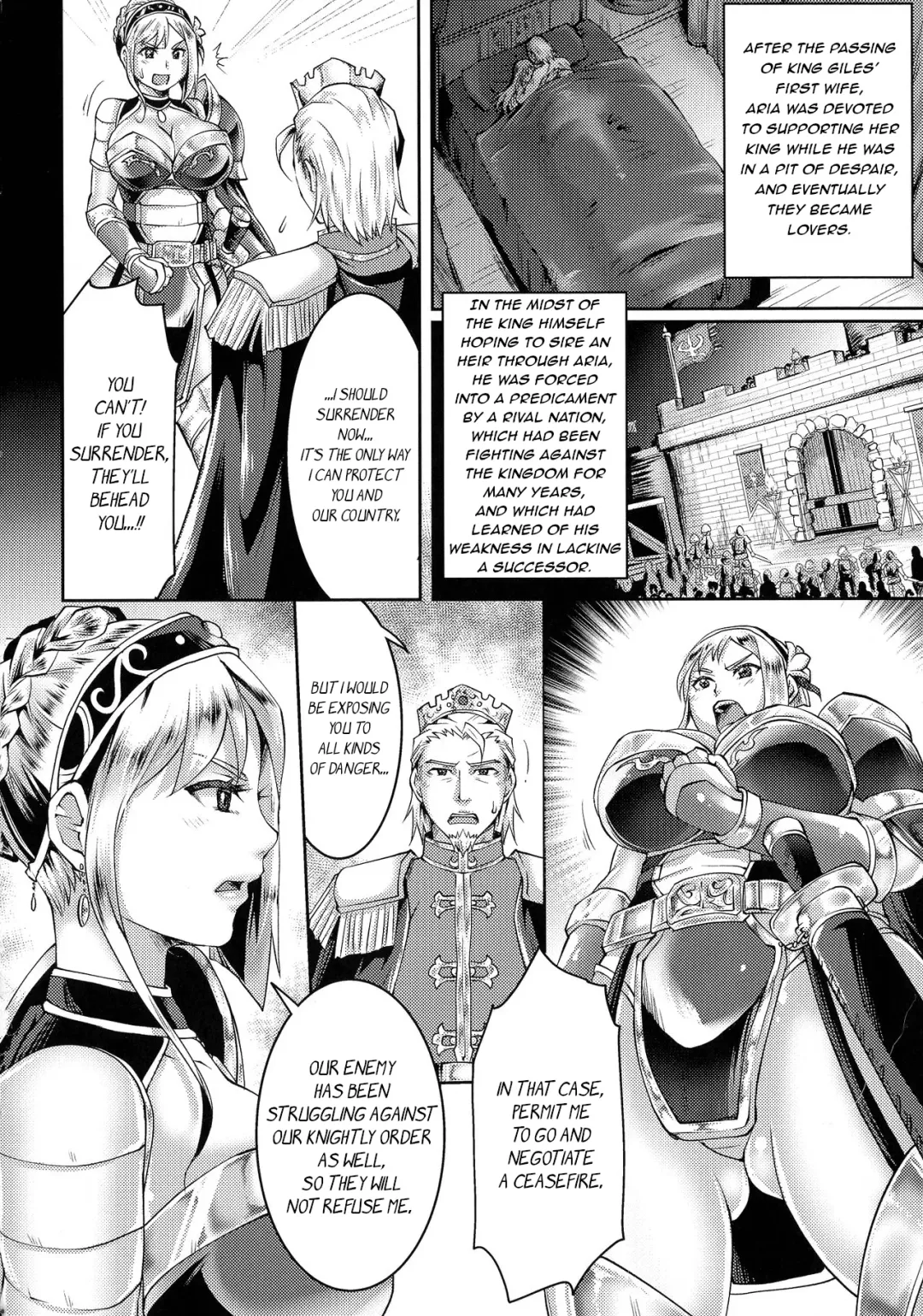 [Tomto] Uragiri no Onna Kishi Aria | Traitorous Female Knight Aria Fhentai - Page 2