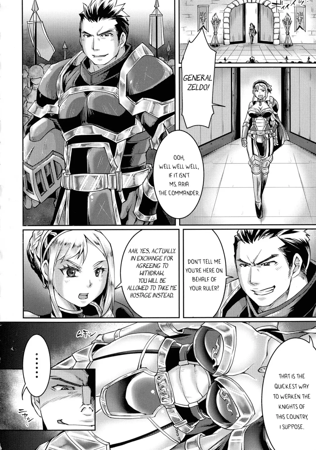 [Tomto] Uragiri no Onna Kishi Aria | Traitorous Female Knight Aria Fhentai - Page 4