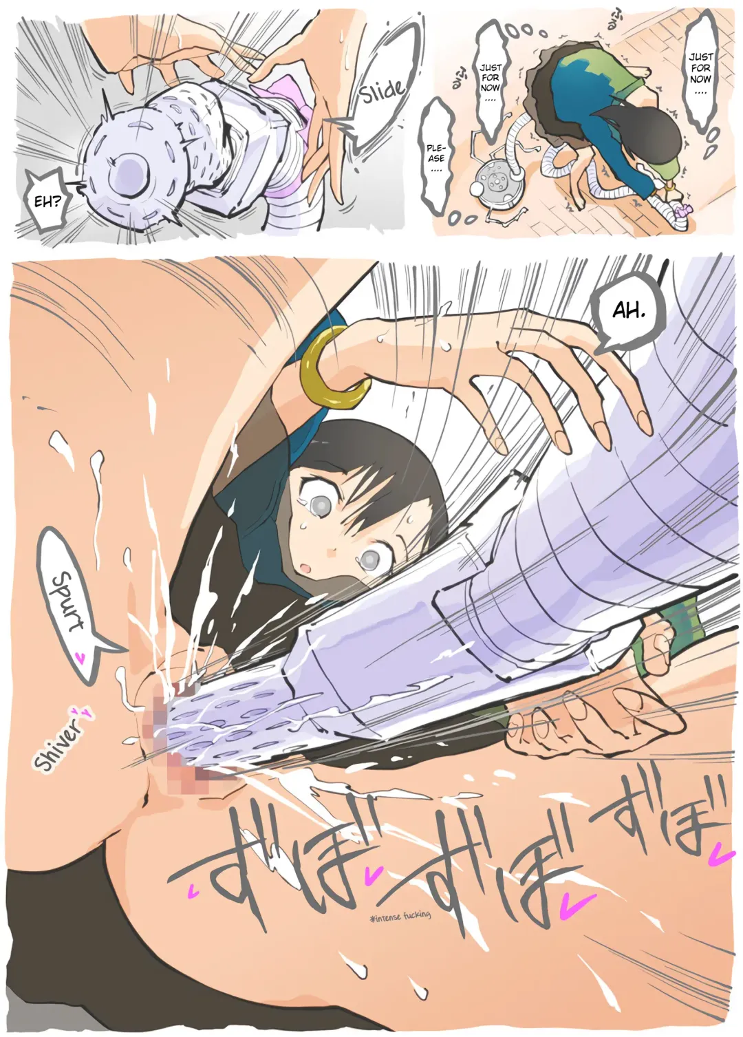 [Alpaca Club] Molested by a Vacuum Cleaner - Kohai's Home Visit - Fhentai - Page 23