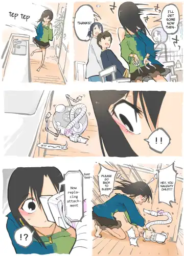 [Alpaca Club] Molested by a Vacuum Cleaner - Kohai's Home Visit - Fhentai - Page 14