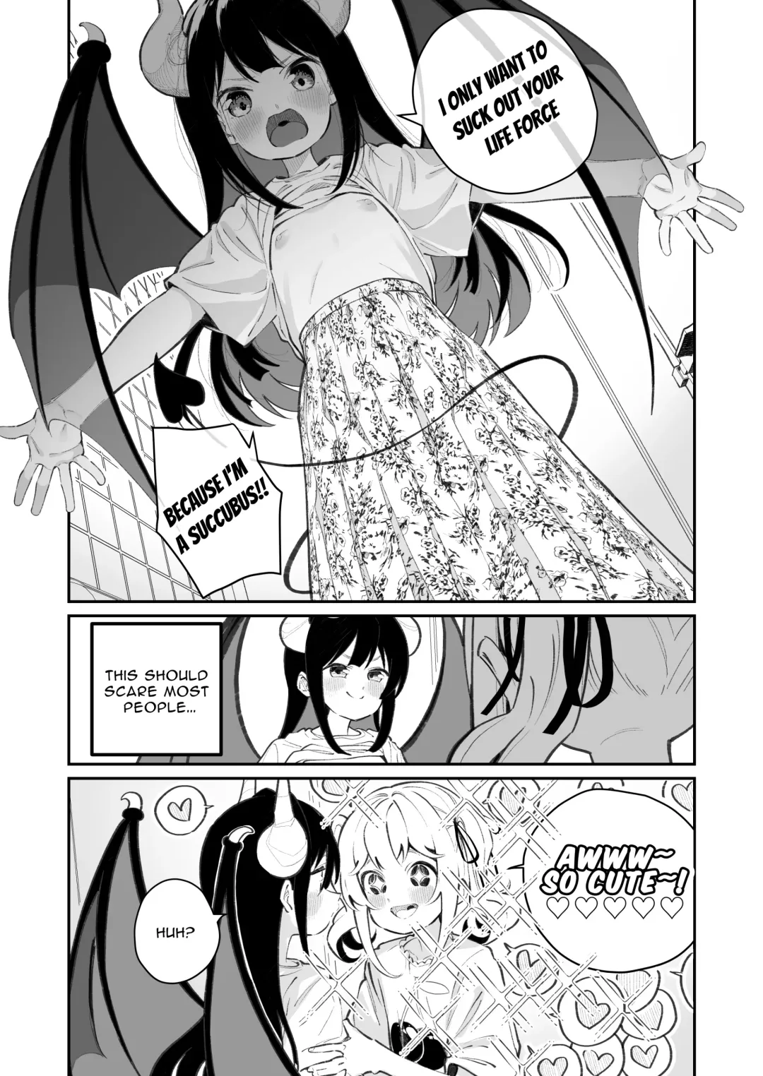 [Shiratama Moti] Yuri Ranbou sareru Inma 01 | A Succubus Ravaged By Yuri 01 Fhentai - Page 5