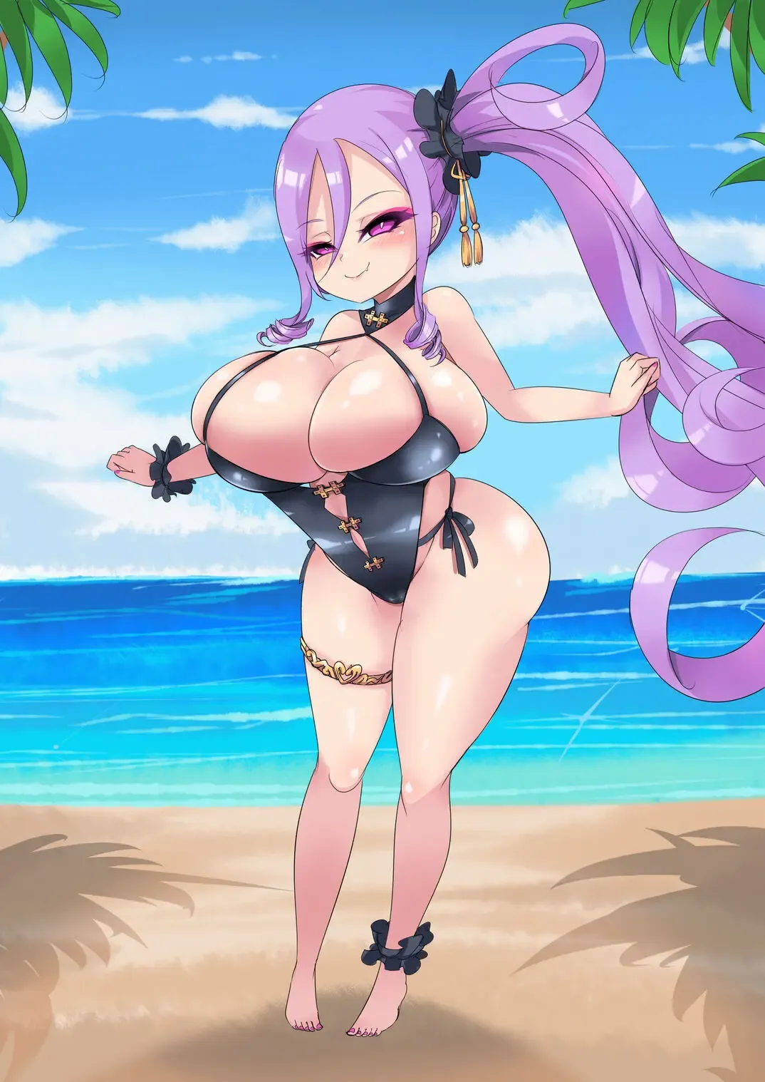 [Lu Renbing] 只有胸部靈基變大的泳裝武則天! Fhentai - Page 6