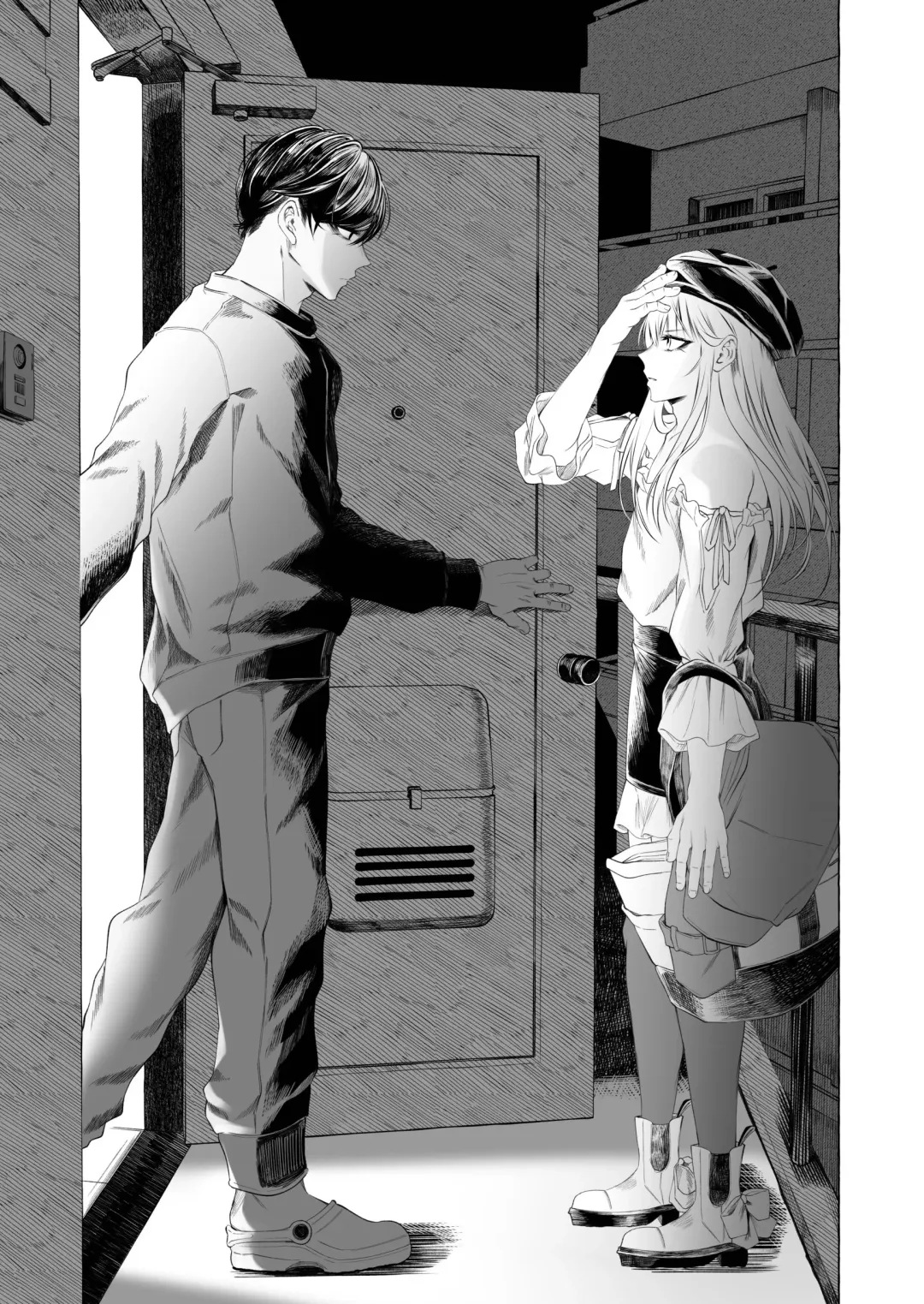 [Sisei] Josou DeliHeal Yondara, Kaisha no Joushi ga Kita. Fhentai - Page 6