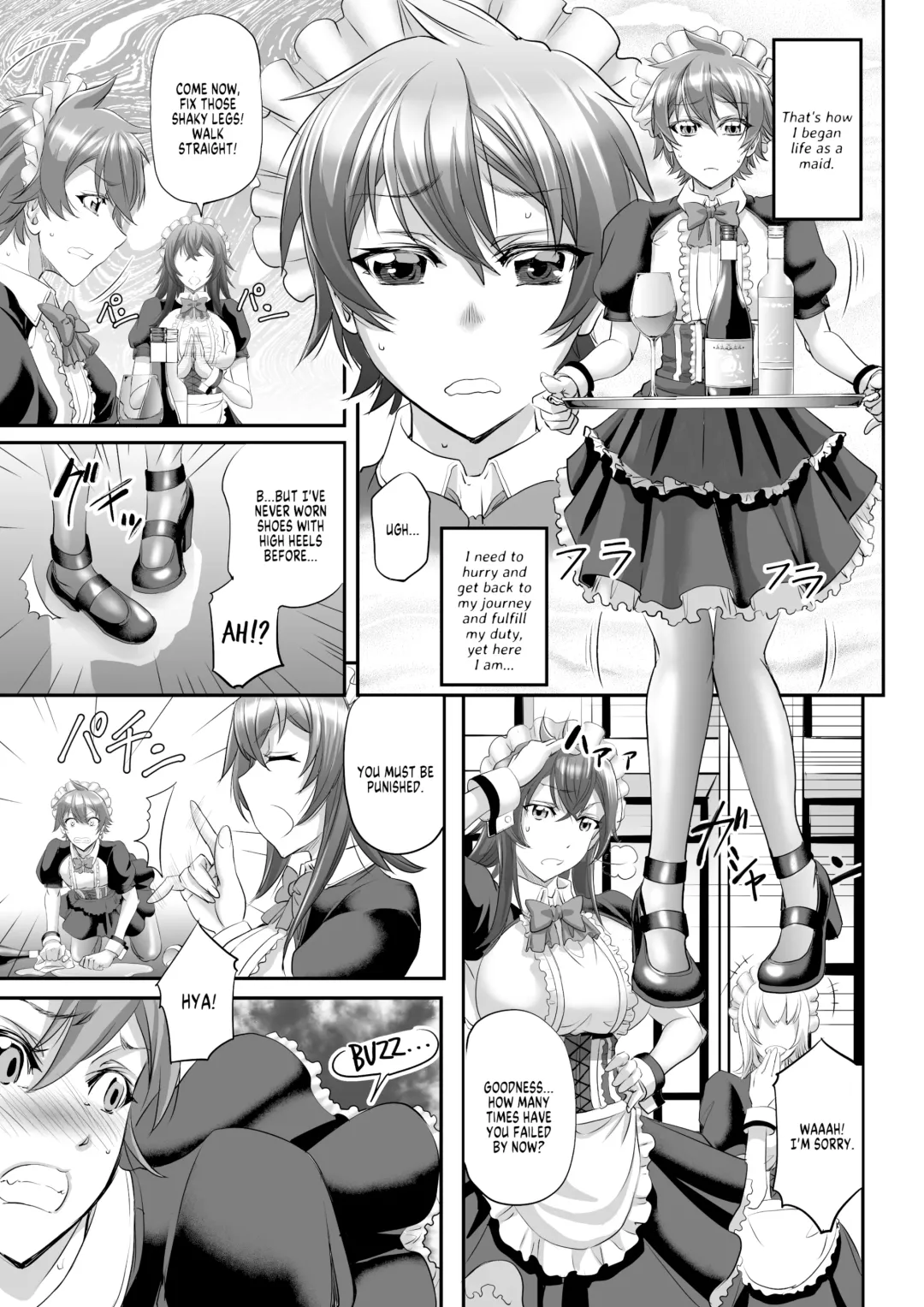 [Kikuichi Monji] MonMusu Quest! ~ Luka no Maid Shugyou | Monster Girl Quest! Luka's Maid Training (decensored) Fhentai - Page 7